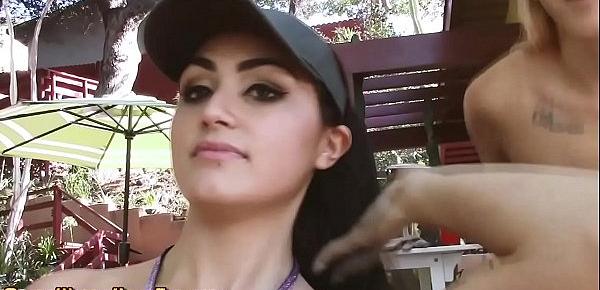 Party teens cum drenched